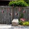 Patriotic Metal Barn Stars for Outside - Set of 6 Rusty Stars Metal Wall Decor 4th of July Decoration